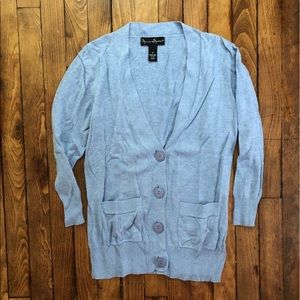 MERCER & MADISON Light Blue Cardigan